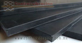 esponja de hule natural CONTROL VIBRACION
