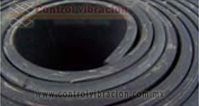 hule tramado liso CONTROL VIBRACION